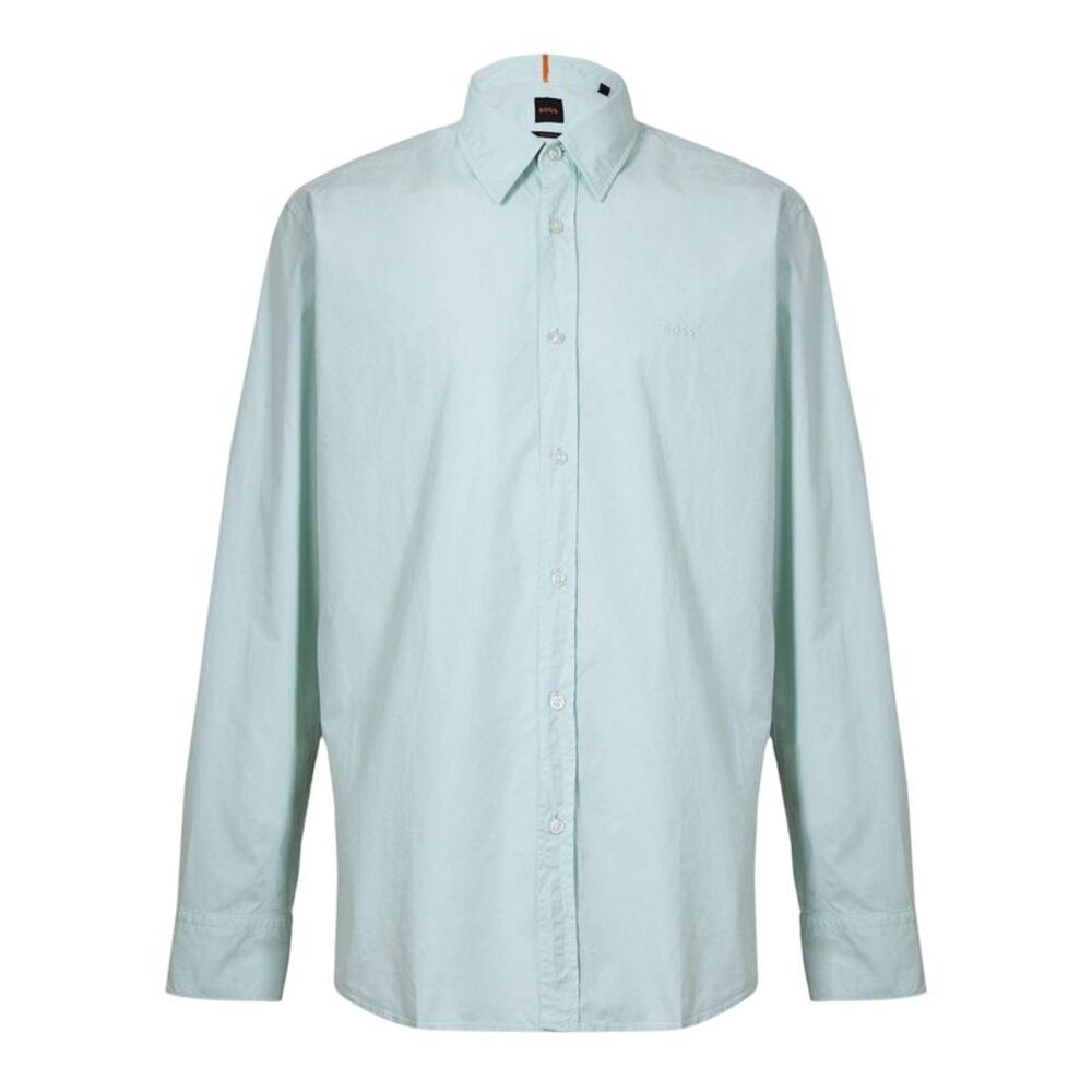 Boss Mens Relegant 6 M Long-Sleeved Shirt / Blue